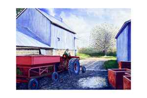 "Apples of the Earth" Signed Paper Print