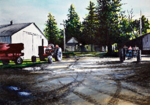 "Late Afternoon at the Farm"