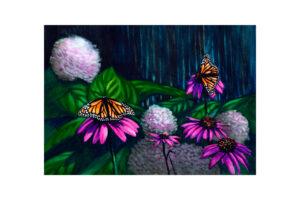 "Monarchs" Signed Paper Print