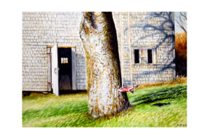 "The Swing" Signed Paper Print