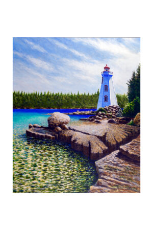 "Tobermory Lighthouse" Signed Paper Print