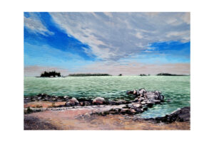 "Oliphant Afternoon" Signed Paper Print