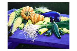 "Farm Fresh Still Life" Signed Paper Print