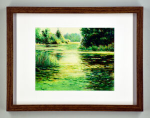 "Princess Point" Original Pastel - Framed