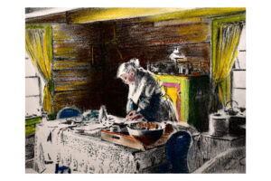 "The Recipe" Signed Paper Print